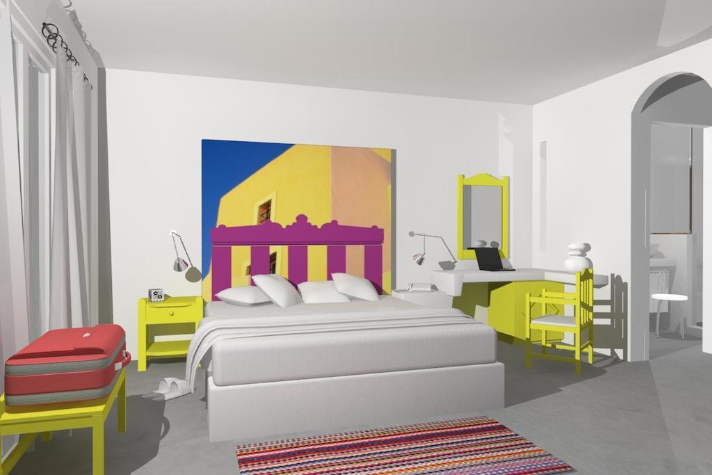 RK Beach Hotel Kamári Zimmer foto