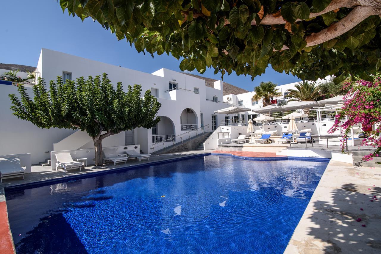 RK Beach Hotel Kamári Exterior foto