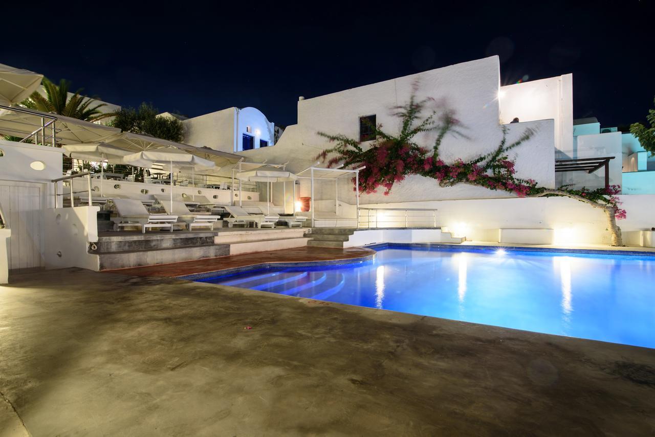 RK Beach Hotel Kamári Exterior foto