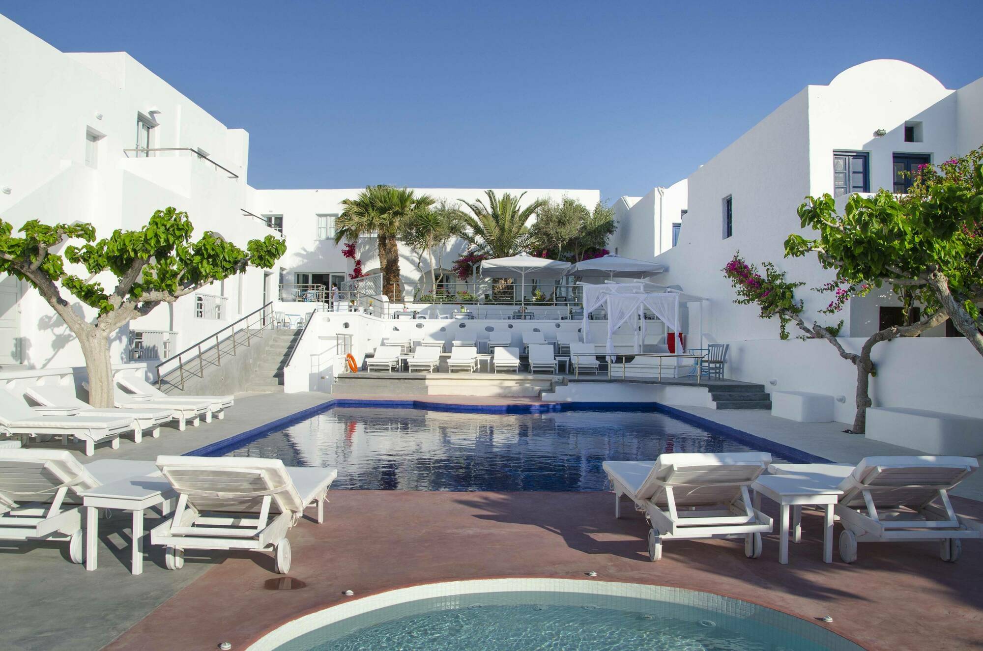 RK Beach Hotel Kamári Einrichtungen foto